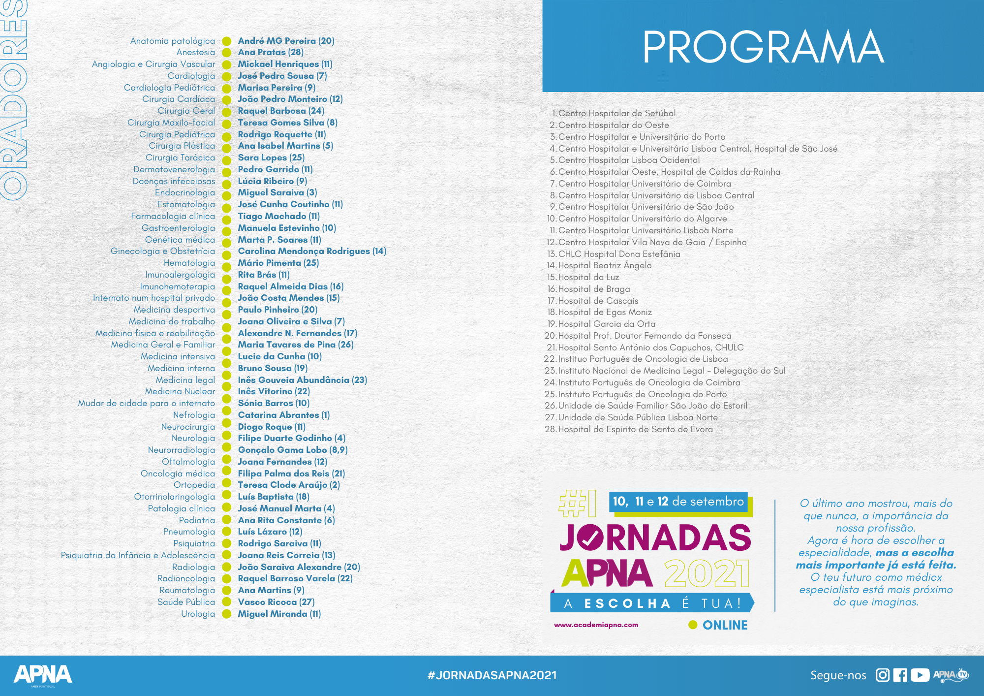 PROGRAMA JORNADAS
